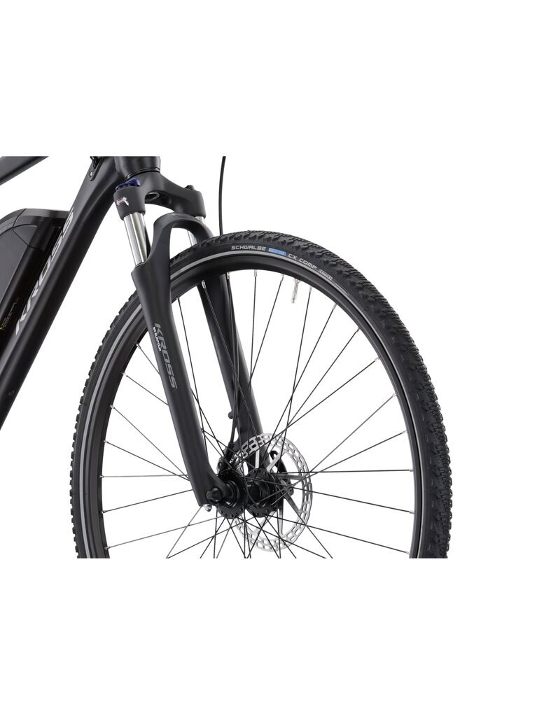 KROSS Evado Hybrid 1.0 bla-gry m Elektrinis Hibridinis Dviratis (28") 13