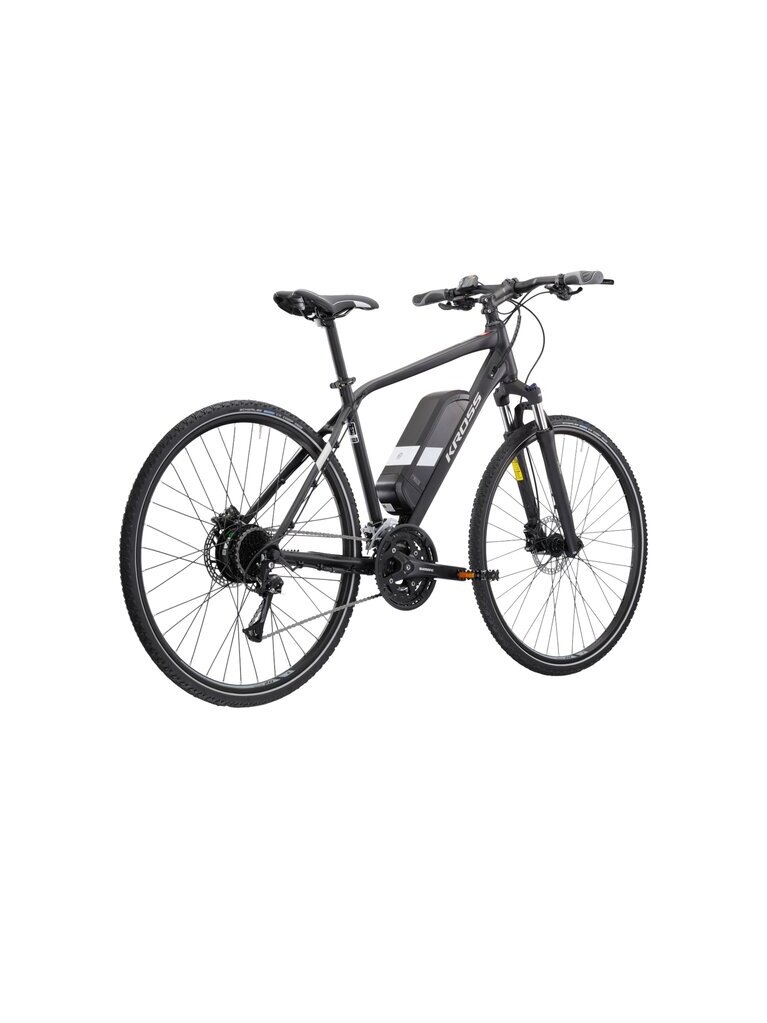 KROSS Evado Hybrid 1.0 bla-gry m Elektrinis Hibridinis Dviratis (28") 2 KROSS Evado Hybrid 1.0 bla-gry m Elektrinis Hibridinis Dviratis (28") 2