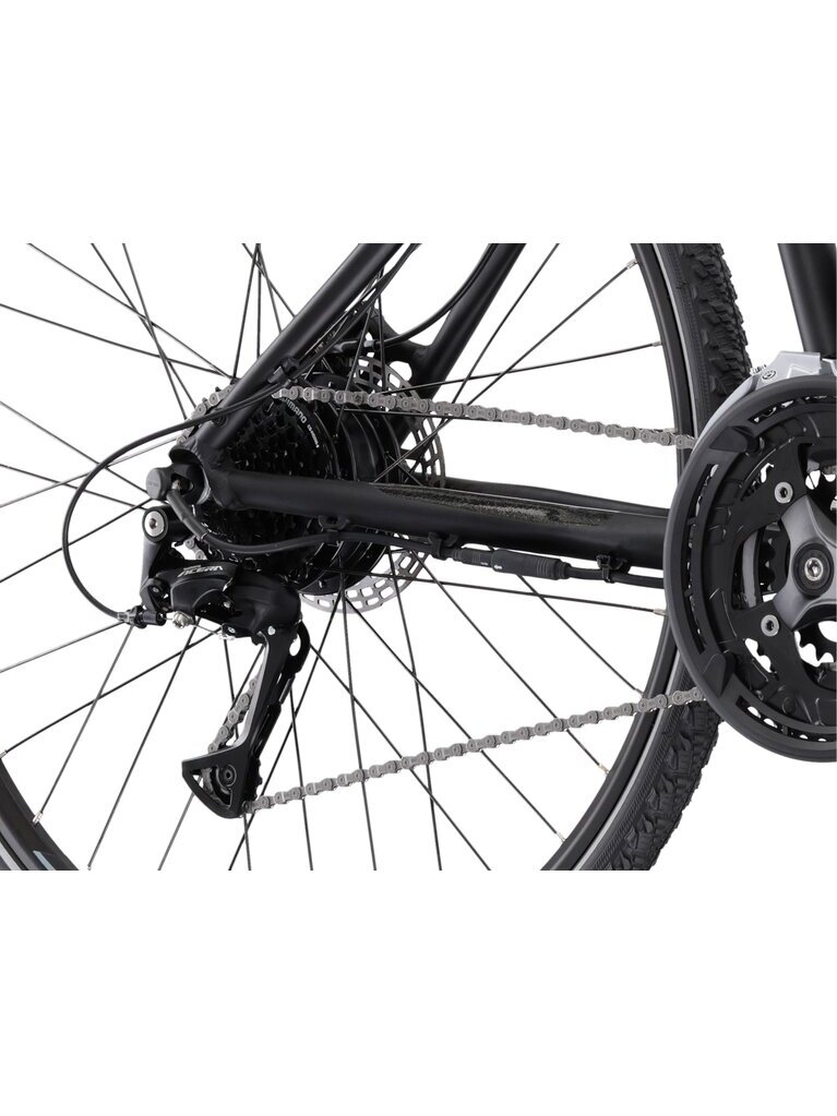 KROSS Evado Hybrid 1.0 bla-gry m Elektrinis Hibridinis Dviratis (28") 5