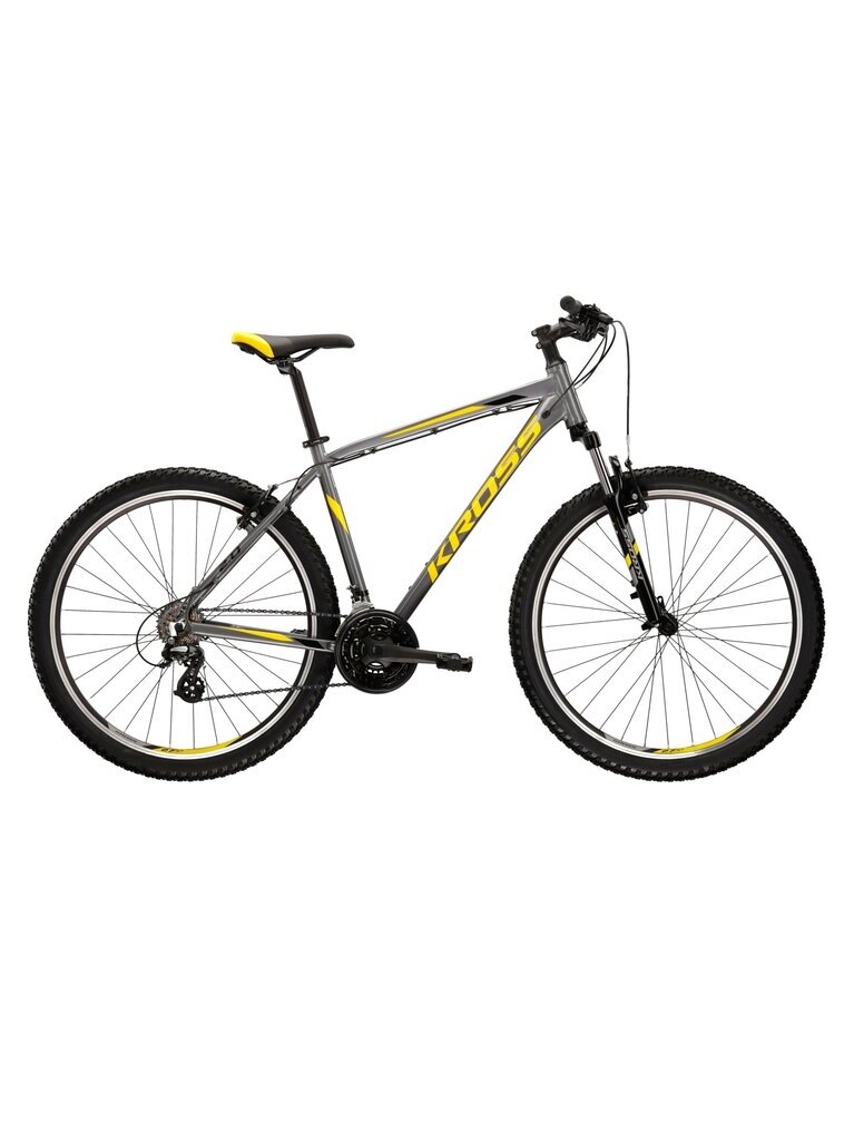 KROSS Hexagon 2.0 pew-bla-yel g kalnų (MTB) dviratis (27.5")