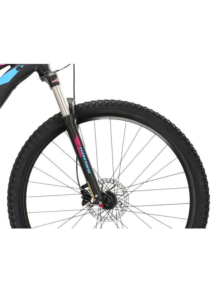 Kross Lea 8.0 bla-pin-blu m moteriškas kalnų dviratis (27.5") 5 Kross Lea 8.0 bla-pin-blu m moteriškas kalnų dviratis (27.5") 5
