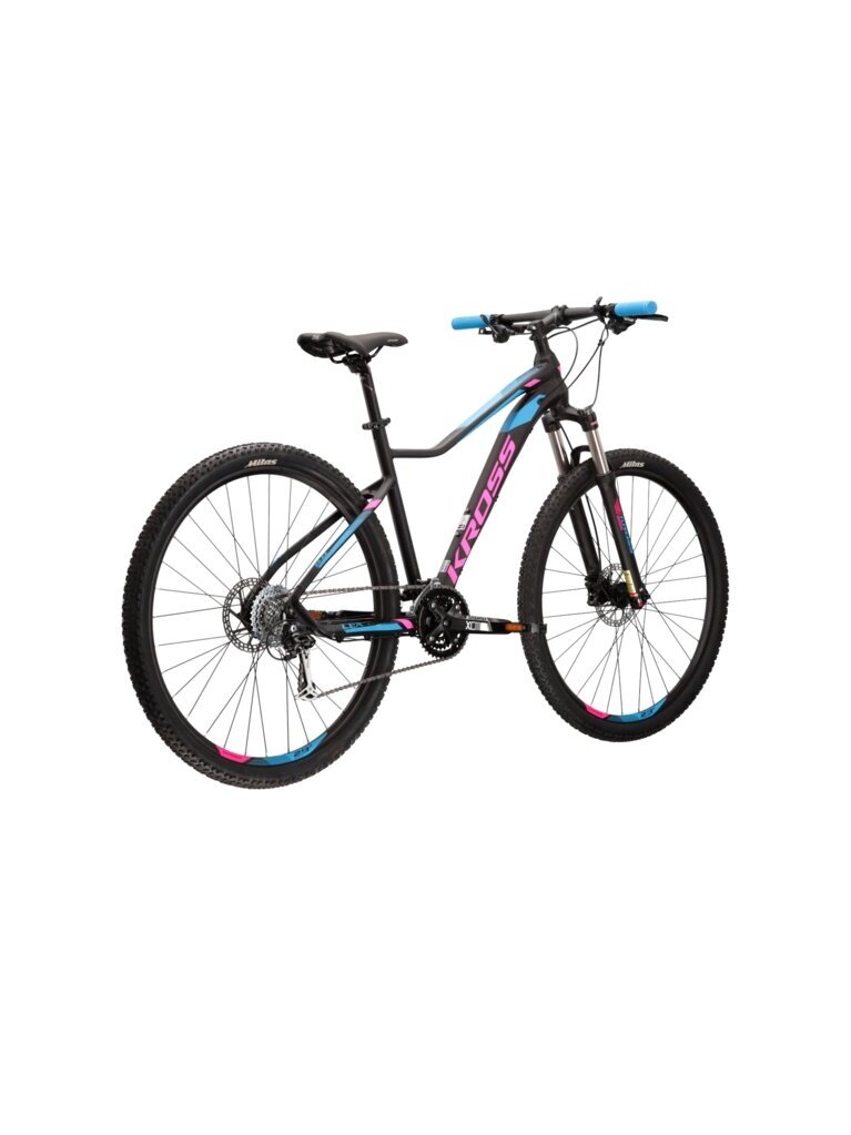 KROSS Lea 8.0 D bla-pin-blu m moteriškas kalnų (MTB) dviratis (29") 2