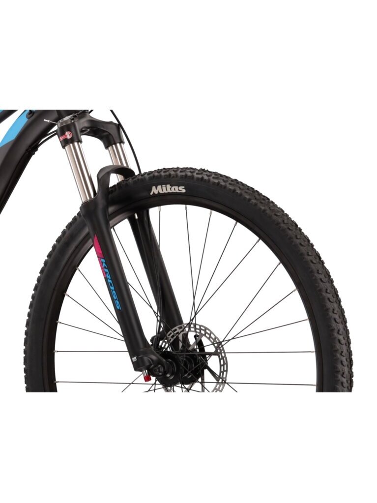 KROSS Lea 8.0 D bla-pin-blu m moteriškas kalnų (MTB) dviratis (29") 7