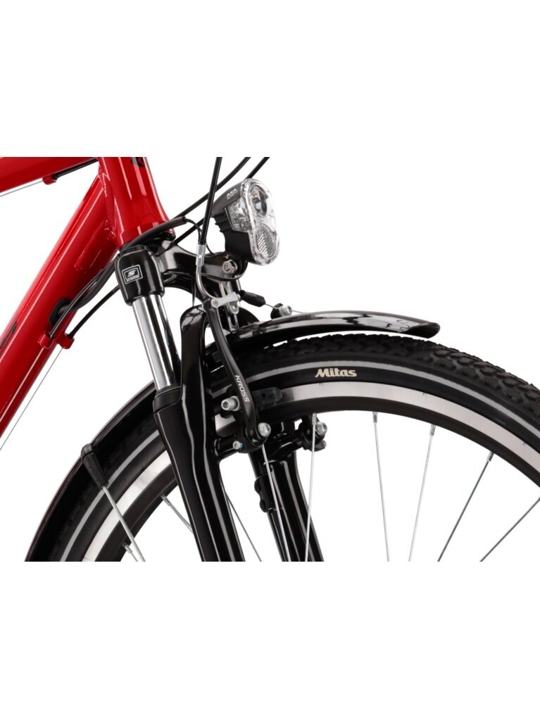 KROSS Trans 3.0 / Red-Black Gloss / miesto dviratis (28") 8
