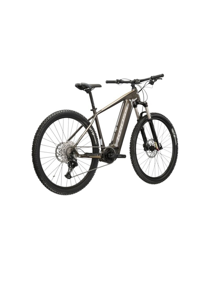 Elektrinis dviratis KROSS Level Boost 2.0 / 504 Wh / Brown-Gold Gloss / L 2