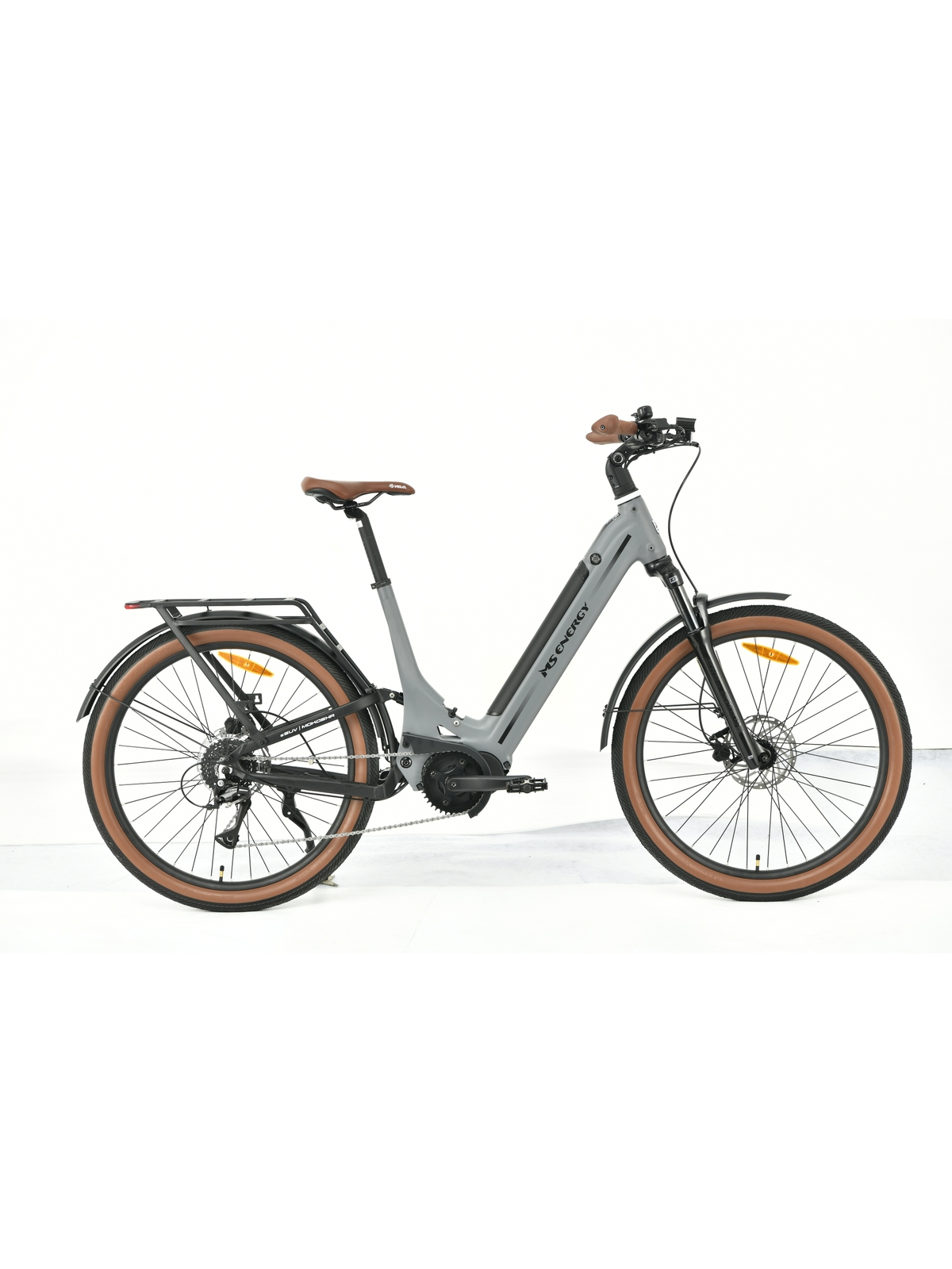 MS ENERGY Mokosha Nord Grey– premium miesto elektrinis dviratis 1
