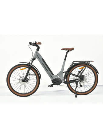 MS ENERGY Mokosha Nord Grey– premium miesto elektrinis dviratis