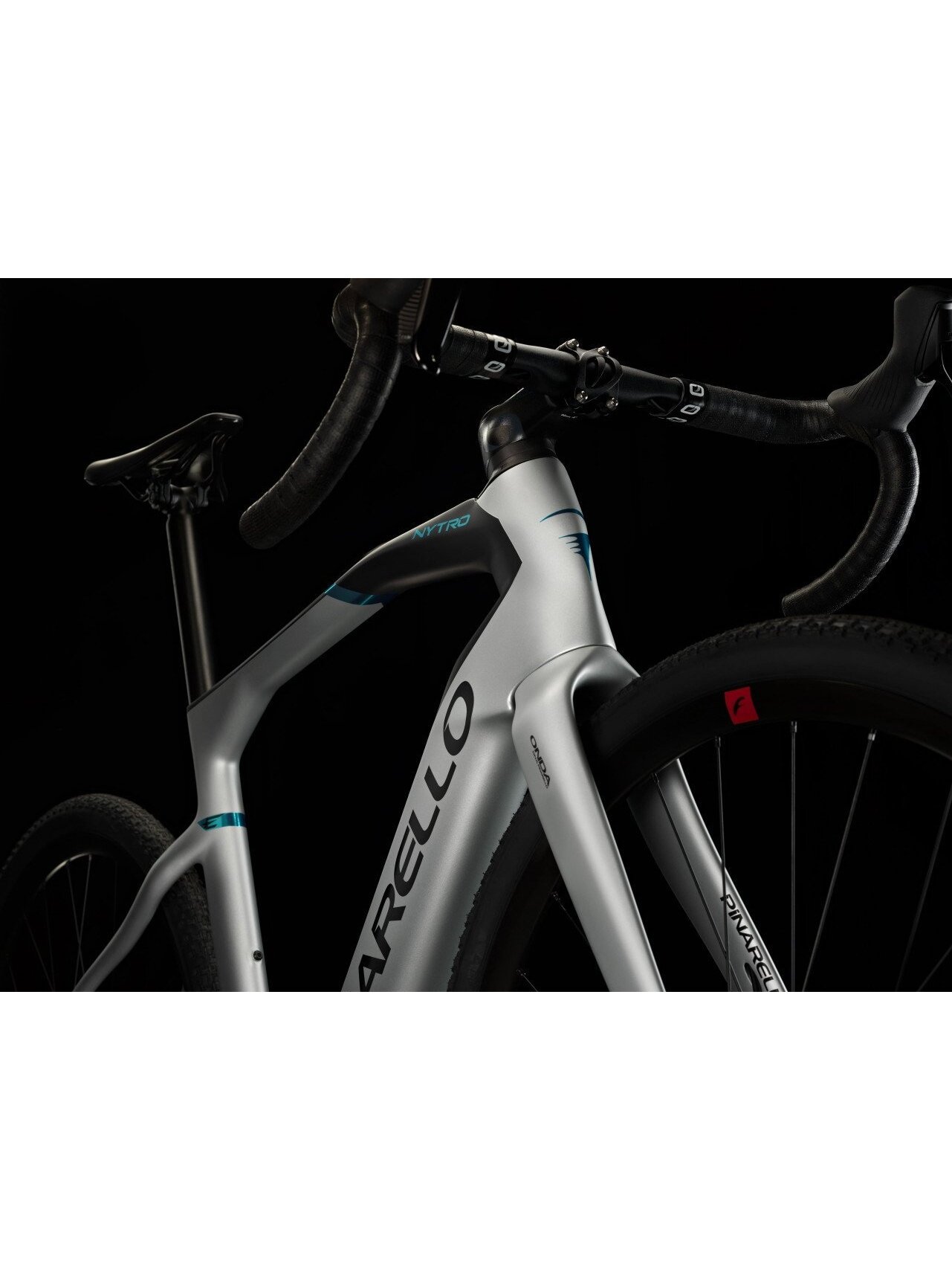 Pinarello Nytro Gravel E5 Disc / SRAM Rival XPLR AXS 1x12 / Fulcrum Rapid Red 900 / Saturn Silver / el. Gravel dviratis (28") 2