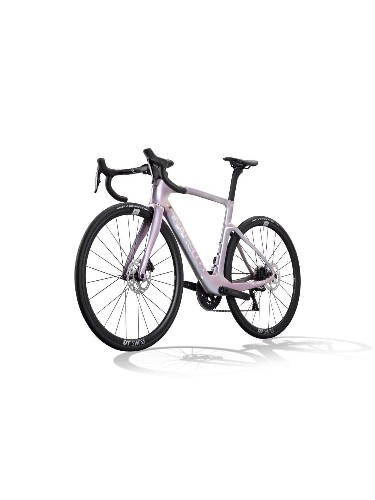 Pinarello F3 Disc MY26 / SHIMANO 105 Di2 2x12 FM20 / DT SWISS A1800 30DB / Interstellar Grey Shiny F3 / plento dviratis (28") 2
