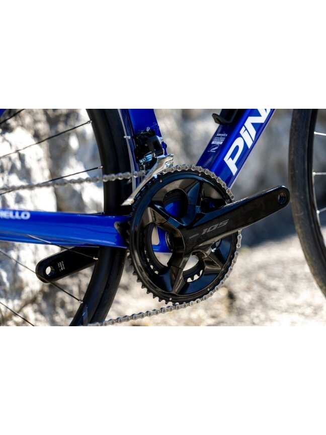 Pinarello F1 Disc / SHIMANO 105 2x12 / SHIMANO WH-RS171 / Formula Blue / plento dviratis (28") 5
