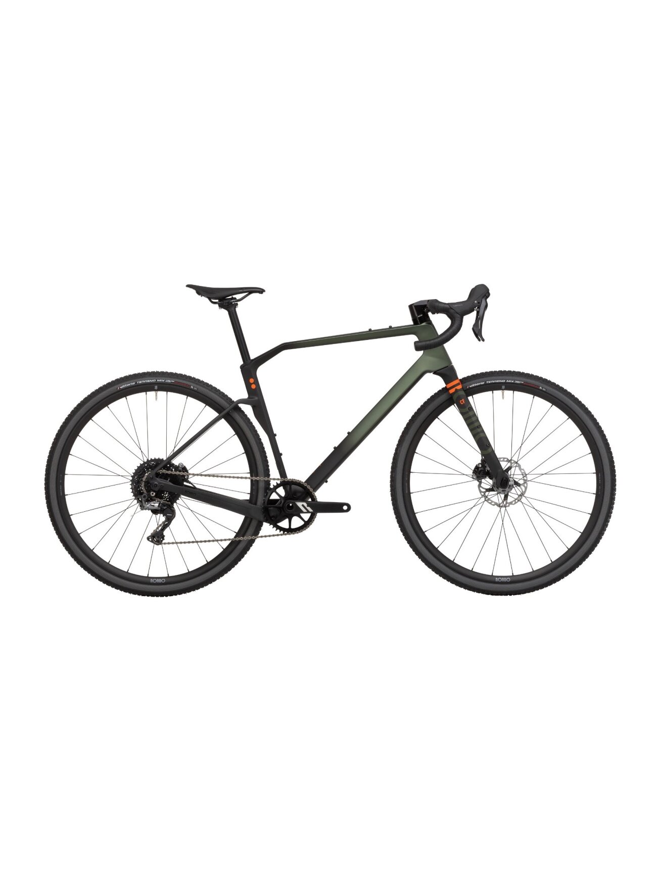 RONDO MYLC CF2 Green/Black Gravel Plus dviratis (28")