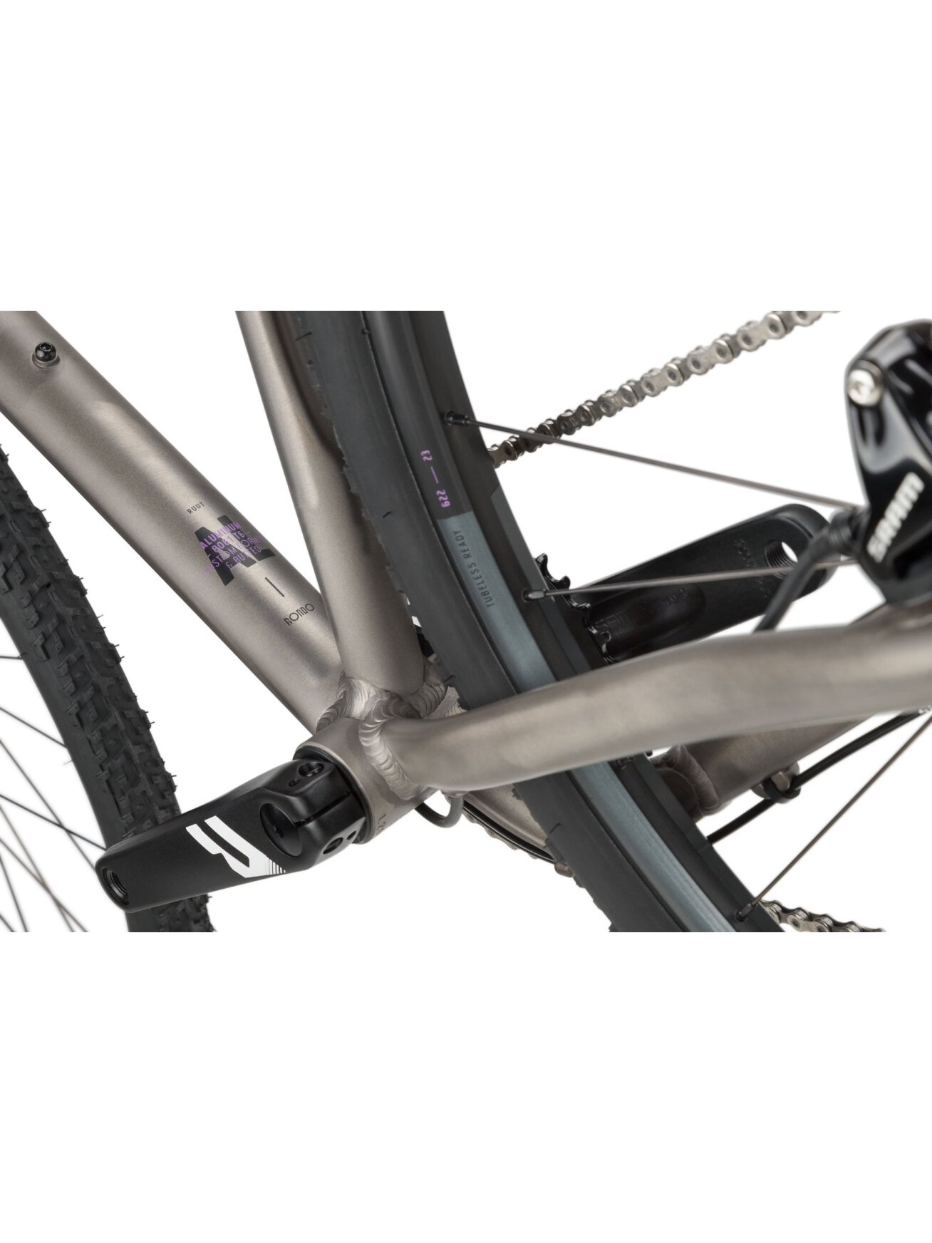 RONDO Ruut AL1 Raw/Gray Gravel Plus dviratis (28") 2