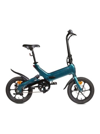 Sulankstomas elektrinis miesto dviratis MS ENERGY eBike i6 Green