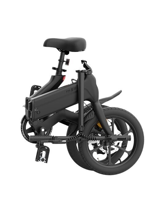 Sulankstomas elektrinis miesto dviratis MS ENERGY eBike i6 Black 1